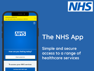 NHS App - simple and secure access to a number of NHS Services